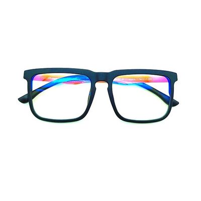 Customized Color Trendy Anti Glare Eye Glasses Reduce Inflammation