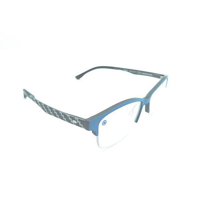 Anti Inflammatory Black Framed Glasses Men's Eye Glasses With Blue Blocking Lenses