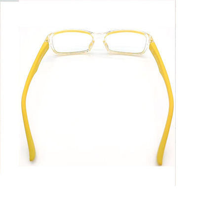 Customized Colorful Yellow Optical Glasses Kids Eyewear With Smaller Frames
