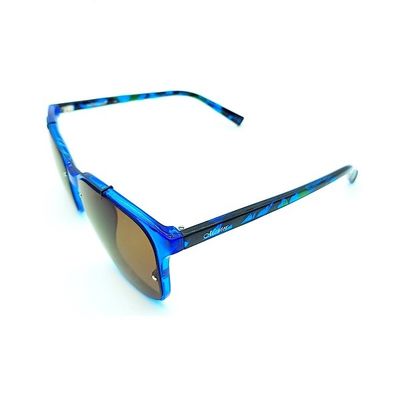 Gloss Trans Blue Anti Bacterial Glasses for Women's UV Protection Sunglasses 59mm
