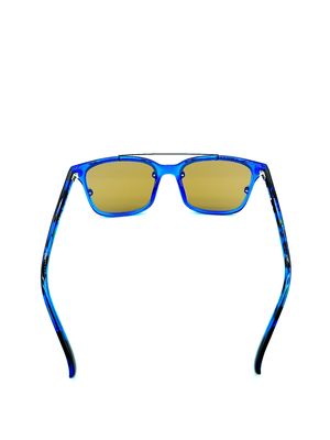 Gloss Trans Blue Sun Protection Eyeglasses Bacterial Inhibition Women's Eyewear