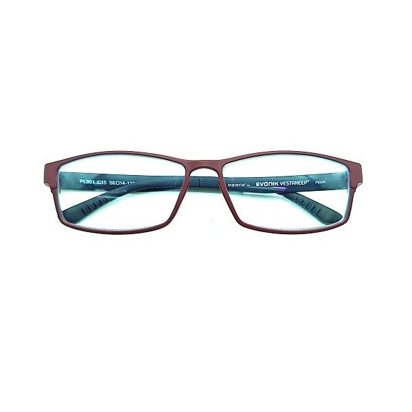 Flexible  Men's Optical Glasses 56mm Eyeglasses High Performance