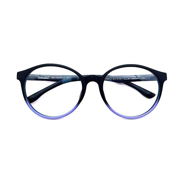55-18-140mm Anti Blue Light Eyeglass Full Frame Glasses Unisex
